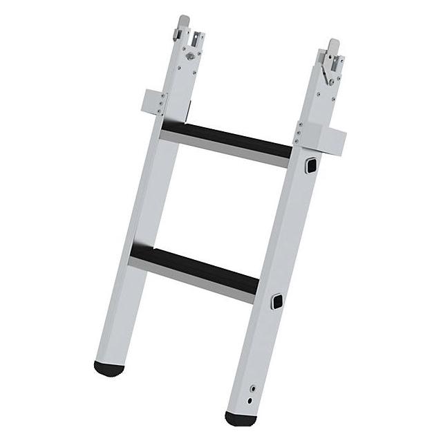 Munk Stufen-Baugrubenleiter-Einsteckteil 2 Stufen (Gerüst, 80 cm) (012042)