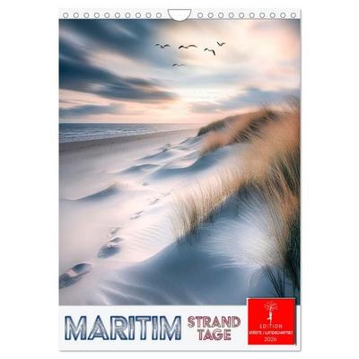 Maritim - Strandtage (Wandkalender 2026 DIN A4 hoch), CALVENDO Monatskalender