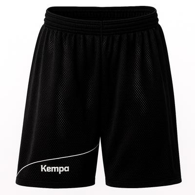 Shorts KEMPA "Shorts REVERSIBLE", Herren, Gr. M, US, schwarz (schwarz, weiß), Obermaterial: 100% Polyester PES., Hosen Shorts