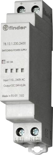 Finder 78.12.1.230.2402 Schaltnetzteil 0.63A 12W Anzahl Ausgänge:1 x Inhalt 1St.