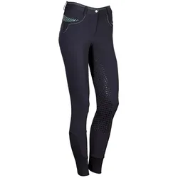 Harrys Horse Damen Reithose Spalding blue nights Vollbesatz, Größe: 42