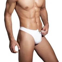 Doreanse Men Zip Slip String Weiß Medium Herren
