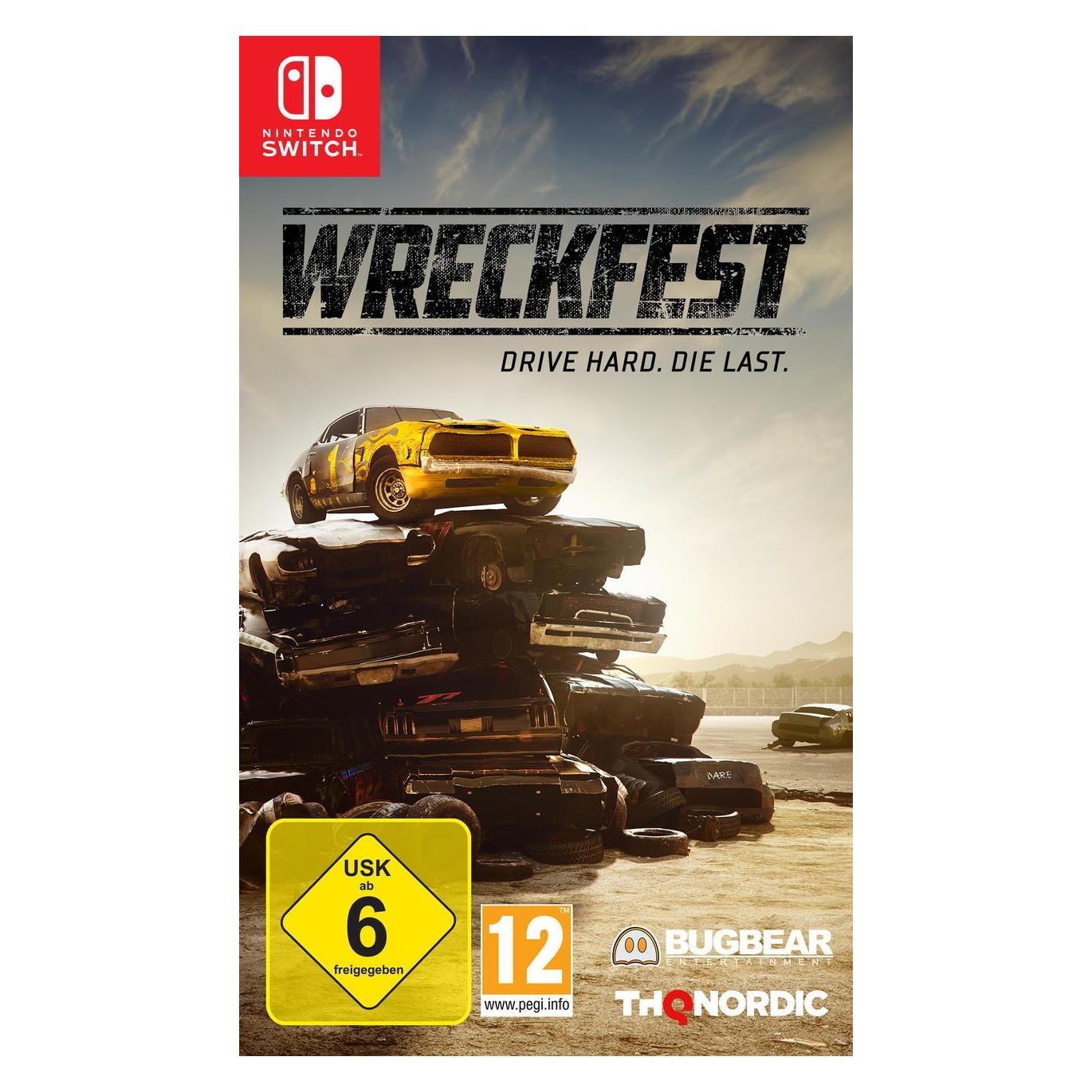 THQ Wreckfest (Switch, Switch Lite, Switch OLED, DE) (1196359)