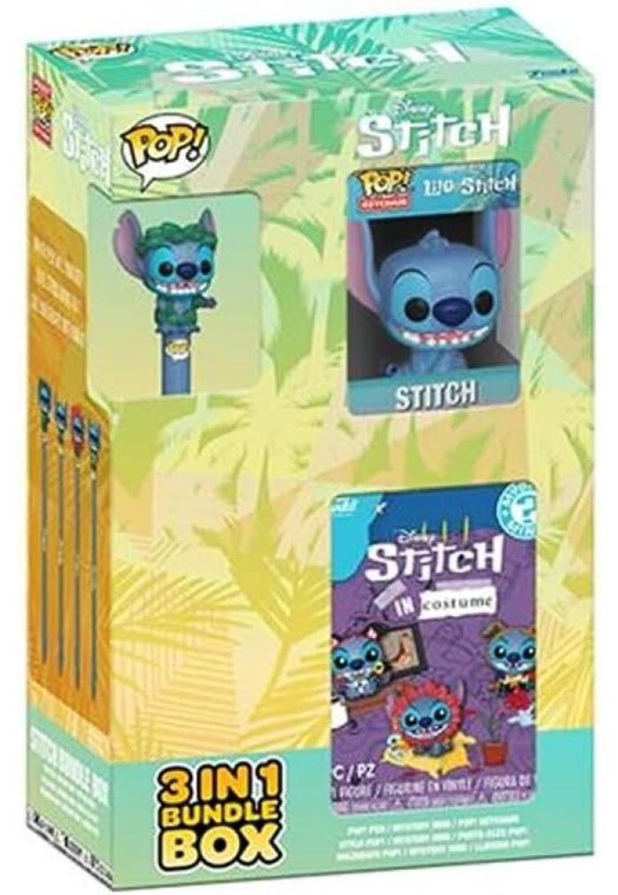 Funko Pop! Disney Lilo & Stitch Exclusieve 3-in-1 Box met Stitch figuur, sleutelhanger en balpen