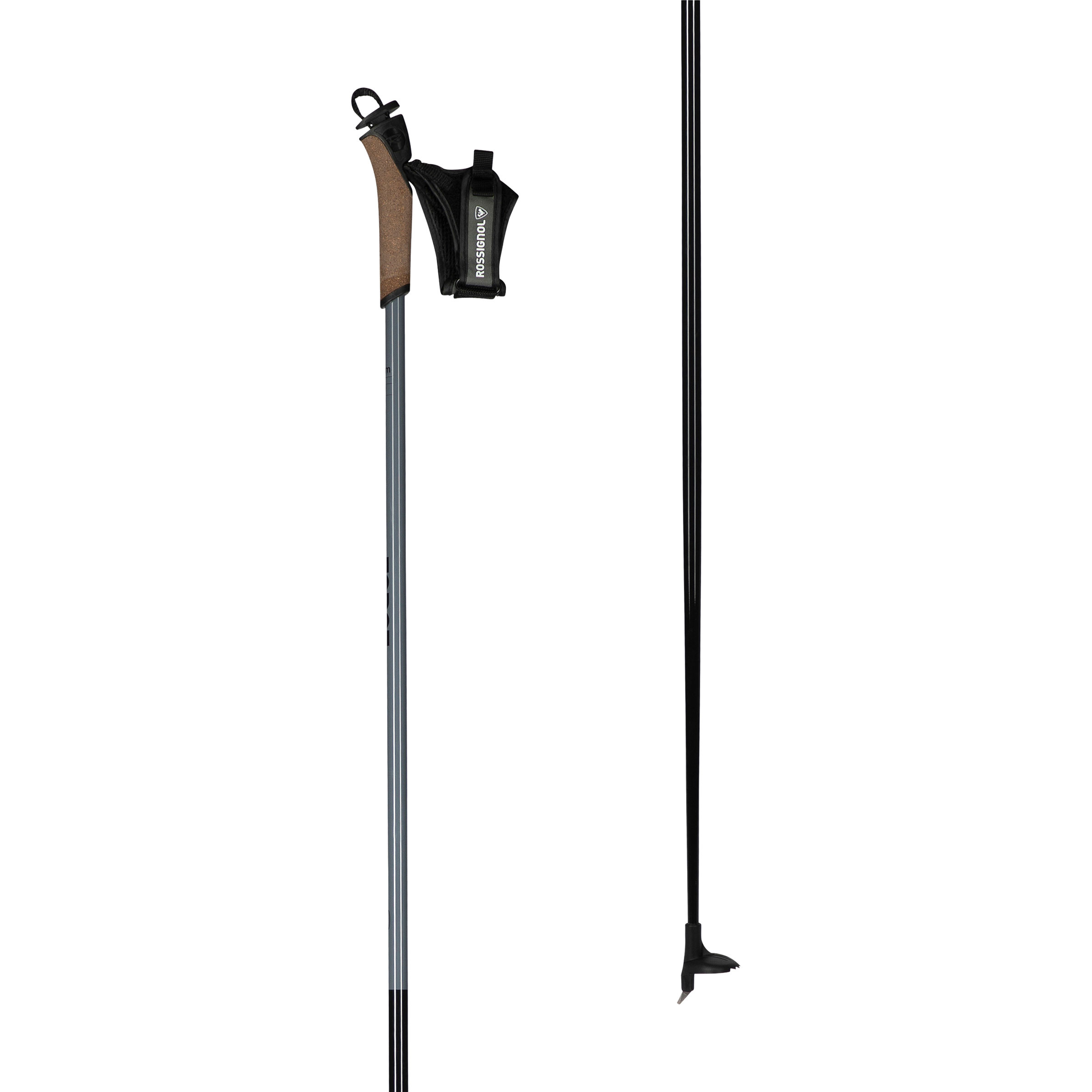 Rossignol Force Langlaufstöcke Stock grau Größe 160CM Langlauf Skating | Langlauf Klassik