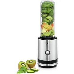 WMF KÜCHENminis Smoothie-to-go, Standmixer, Silber, Schwarz, Transparent