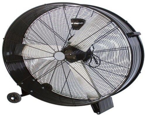 Zephir VENTILATORE INDUSTRIALE CON PALA Ø 90 cm 300W AD ALTA VELOCITA' IN METALLO CON RUOTE