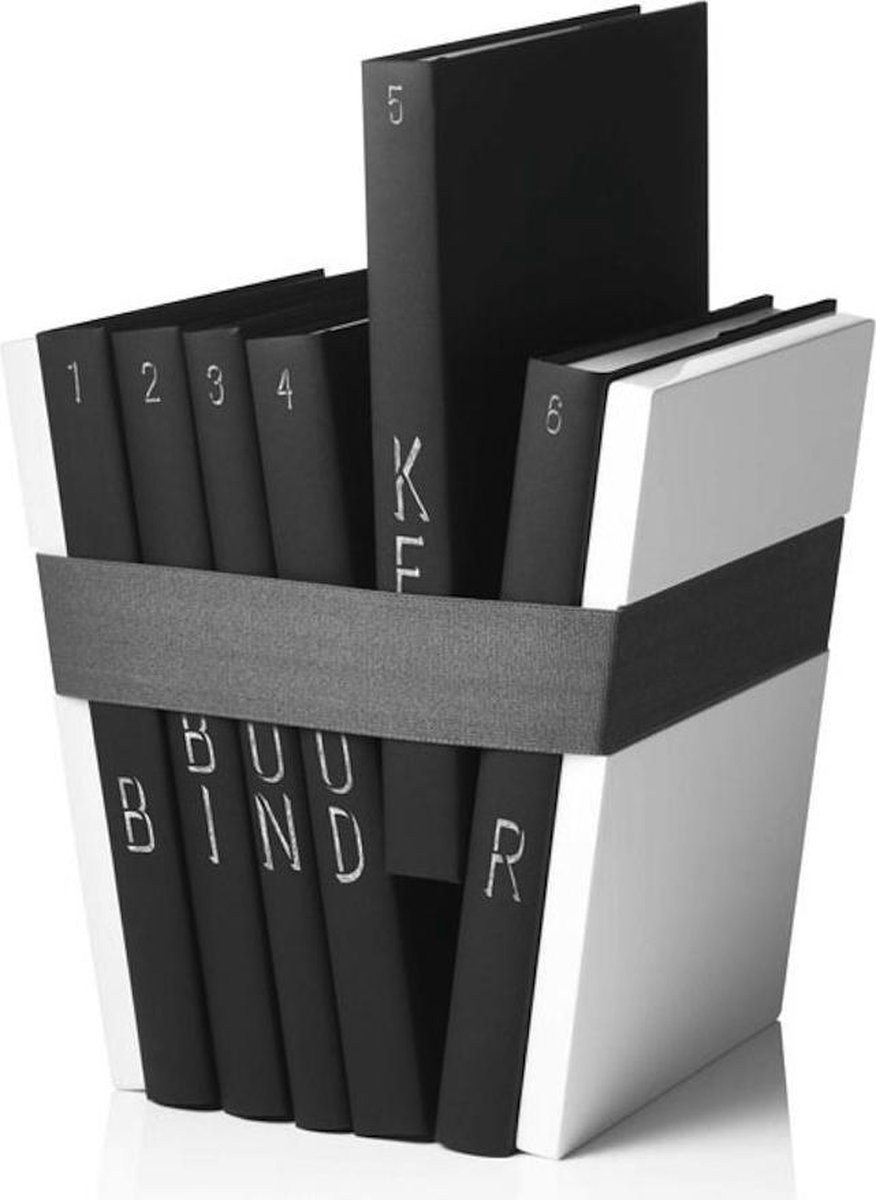 Menu Boekensteun Wit Hout Klein