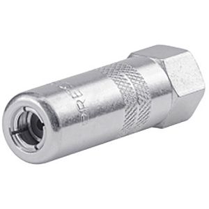 Pressol Fettpressenmundstück 12 626, gerade, 4 Backen, verzinkt, Gewinde M10 x 1