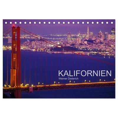KALIFORNIEN (Tischkalender 2026 DIN A5 quer), CALVENDO Monatskalender