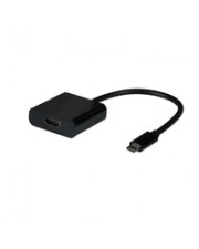 EFB Elektronik USB Typ C HDMI Adapter 4K60Hz schwarz Schwarz (EBUSBC-HDMI-4K60)