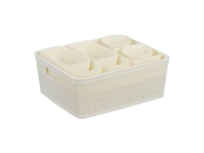 Schubladen Organizer 10er-Set Weiss