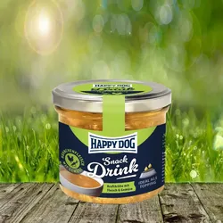 Happy Dog Snack Drink mit Hähnchenfleisch und Gemüse 6x280 g. (1 VE)