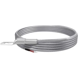 Emko, Messleitung, Temperatursensor Fühler Typ Pt100 Messbereich Temperatur 50 bis 400 °C