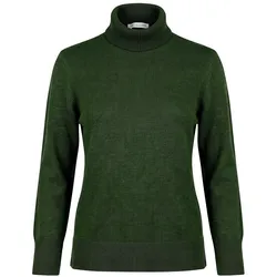 Rollkragen-Pullover Peter Hahn grün, 40