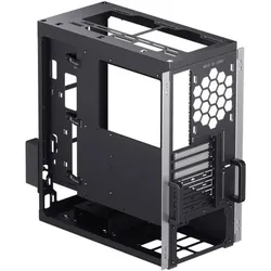 Jonsbo U6 Window Midi-Tower, Tempered Glass (ATX, mATX, Mini-ITX), PC Gehäuse, Silber