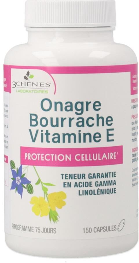 DOTT.C.CAGNOLA Srl Olio Oenothera Borragine 150 Capsule - Integratore di Olio di Borragine