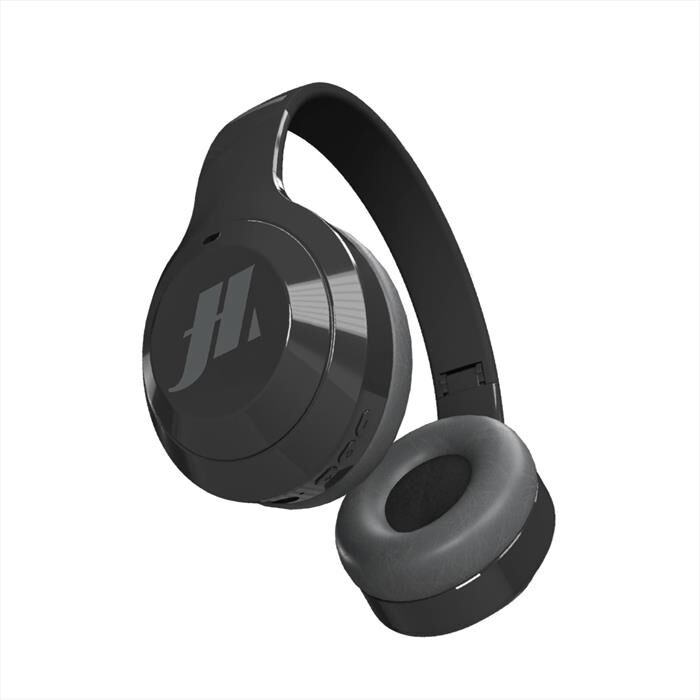 MUSIC HERO Auricolare Cuffia Bluetooth Mhheadbuzzybtk-nero