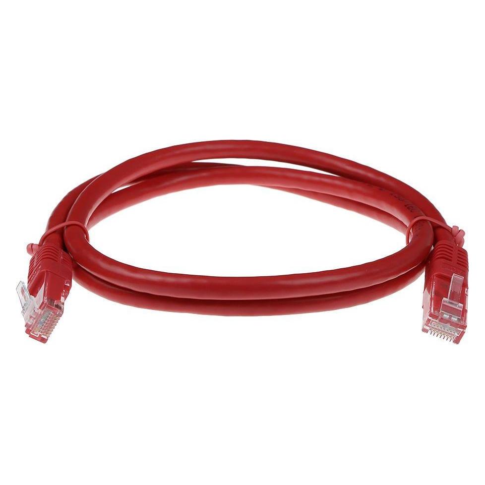ACT CAT6A UTP 2m 2m Cat6a U/UTP (UTP) Rot Netzwerkkabel (U/UTP, CAT6a, 2 m) (IB3702)