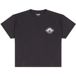 Wrangler Graphic Tee Faded Black M - Größe:M