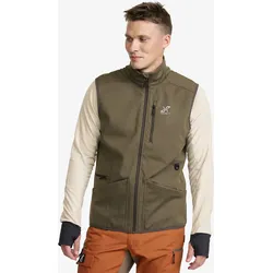 Responder Softshell Vest Herren Light Moss Gray, Größe:XL - Herren - Grün
