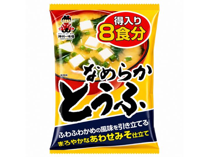 Shinsyu Ichimiso Soupe miso instantanée au tofu 8 portions 151,2 g