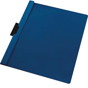 Herlitz Klemmhefter 10312494, A4, für 30 Blatt, dunkelblau, 5 Stück