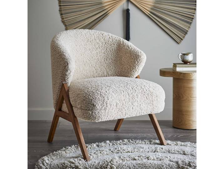 Bloomingville Fauteuil Camino Teddy - Naturel