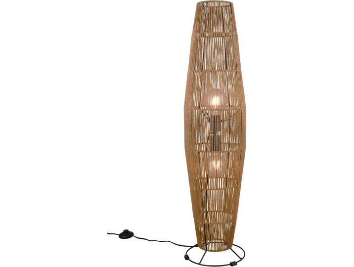 Stehlampe Nikki braun Papier H 103 cm