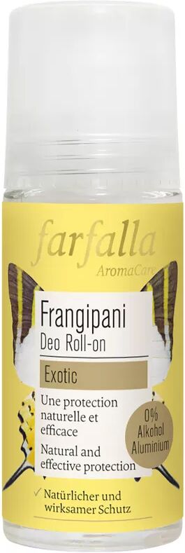 farfalla - Frangipani,Blumig-sanfterDeoRoll-on, 50 ml
