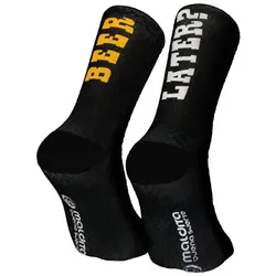 MALDITA BUENA SUERTE Socken Beer Later? XL | 44-46