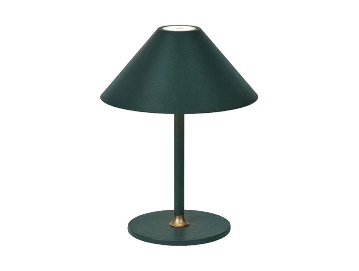 Outdoor Design Tischlampe Hygge Dunkelgrün Halo Design