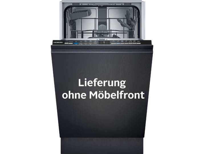 SIEMENS vollintegrierbarer Geschirrspüler SR61HX16KE , Energieeffizienz: E, silber (weiß), B:44,8cm H:81,5cm T:55cm, Geschirrspüler, InfoLight - erlischt bei Beendigung des Spülvorgangs, vollintegrierbarer Geschirrspüler