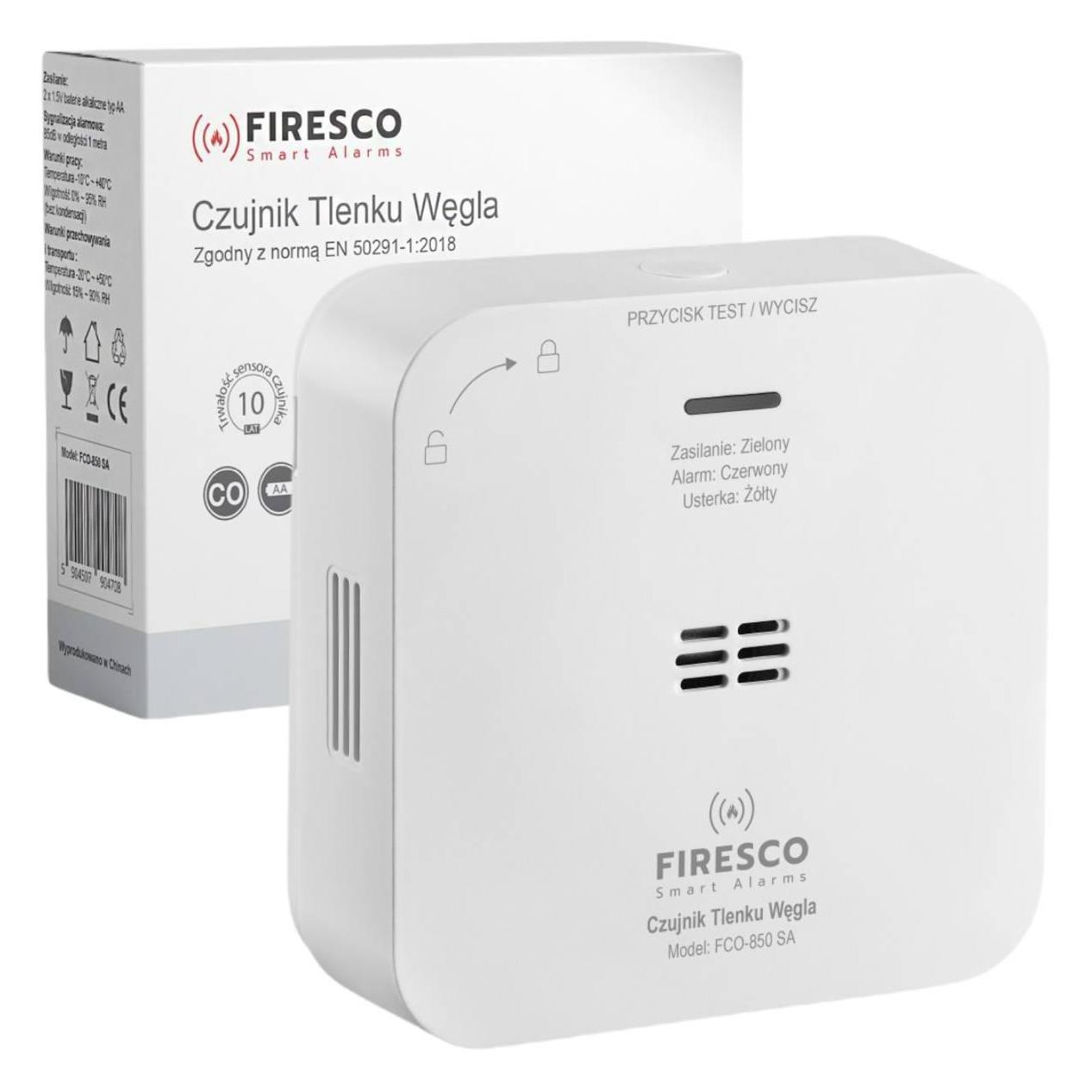 Firesco Czujnik czadu FCO 850 SA (FCO-850 SA)