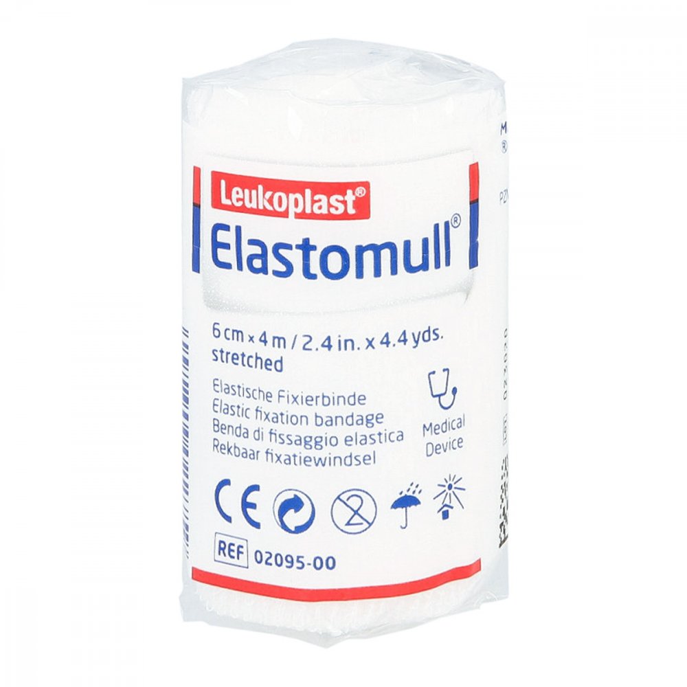 BSN medical GmbH Elastomull 4mx6cm 2095 elastisch Fixierbinde 01698534