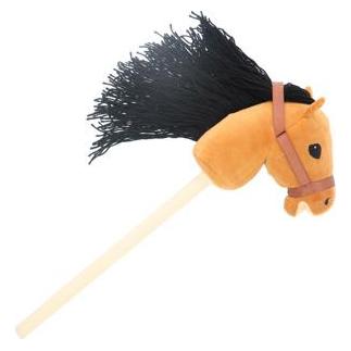 Pluchiez Hobby Plüsch Steckenpferd Deluxe 70 cm mit langer Mähne (61986868)
