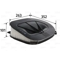 Luftfilter VALEO 585802 für BMW X5