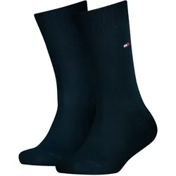2er Pack TOMMY HILFIGER Basic Socken Kinder 563 - midnight blue 23-26