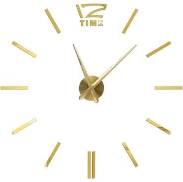 Uplift Picks Modern 3D DIY Wall Clock Acrylic Mirror Large Decorative Clock 27 100 130 Cm 3d
