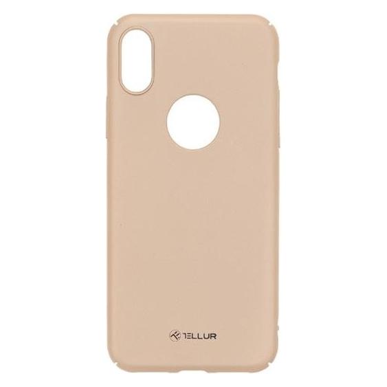 Tellur Cover Super Slim for iPhone X/XS gold (Apple iPhone X, Apple iPhone XS) (TLL121941)