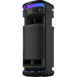 SONY ULT TOWER 10 Bluetooth Partybox (Kraftvoller, tiefer 360°-Klang durch 4 Hochtöner und eine X-Balanced Lautsprechereinheit, Zwei Mitteltöner Lautsprechereinheiten bringen mehr Detail Klarheit in die Musik, Schwarz