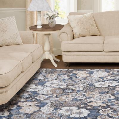 Laura Ashley Eliza Woven Hi-Low Rugs