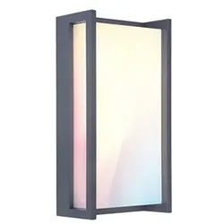LED Außenwandleuchte Farbwechsel CCT Smart Home Nachtlicht App Steuerung H 22 cm