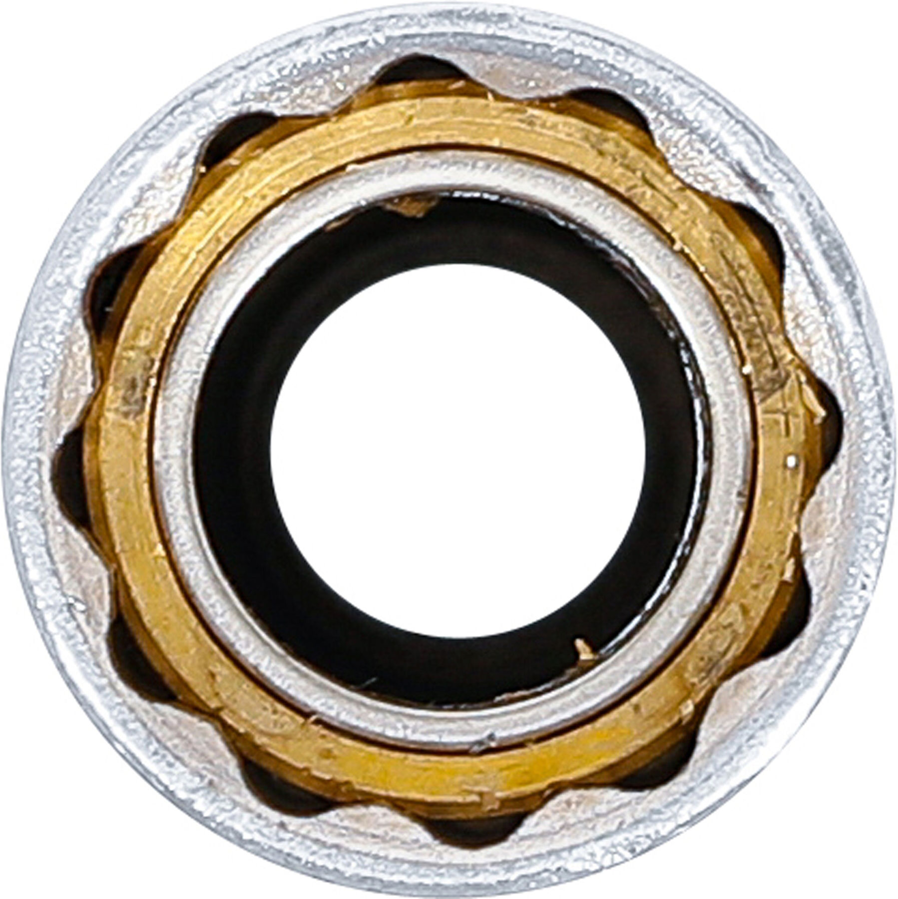 BGS Zündkerzen-Einsatz mit Magnet, Zwölfkant, lang Antrieb Innenvierkant 10 mm SW 14 mm ; BGS technic (2446)