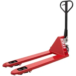 Stier, Fördertechnik, Gabelhubwagen Tragkraft 2500 kg Gabellänge 1150 mm Gummi-Reifen