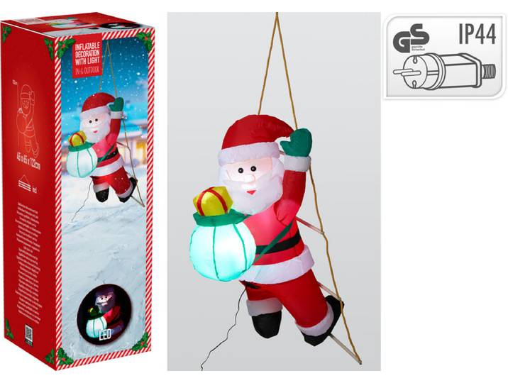 Koopman Kerstman Opblaasbaar 122cm