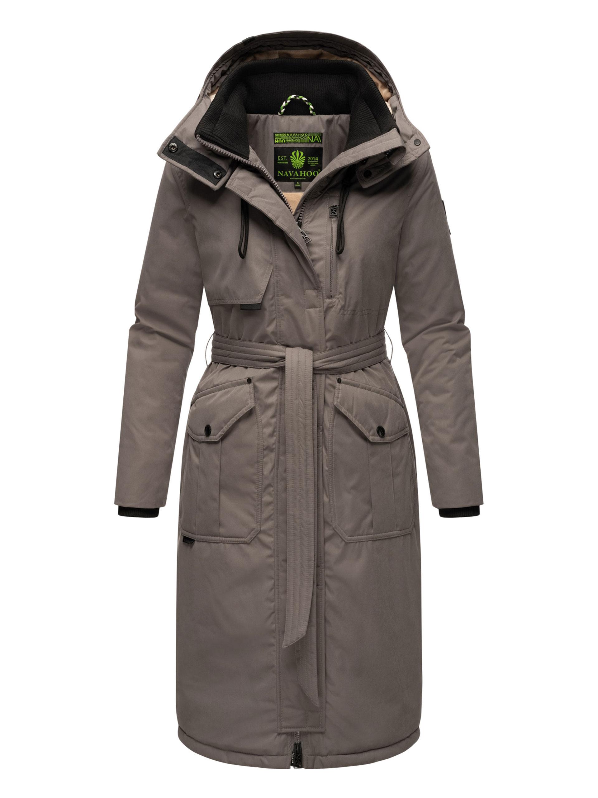 Navahoo Damen Winterjacke Hokulanii – Lang & Leicht Gefüttert