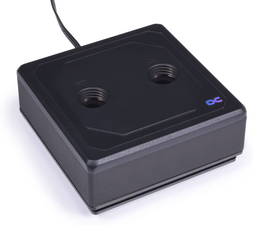 Alphacool Eisblock XPX Aurora Edge - Full Brass Black Digital RGB