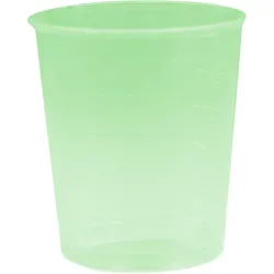 Einnehmeglas Kunststoff 30ml Grün 10 ST