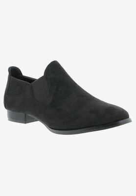 Women's Brynne Flats by Bellini in Black Microsuede (Size 9 M)